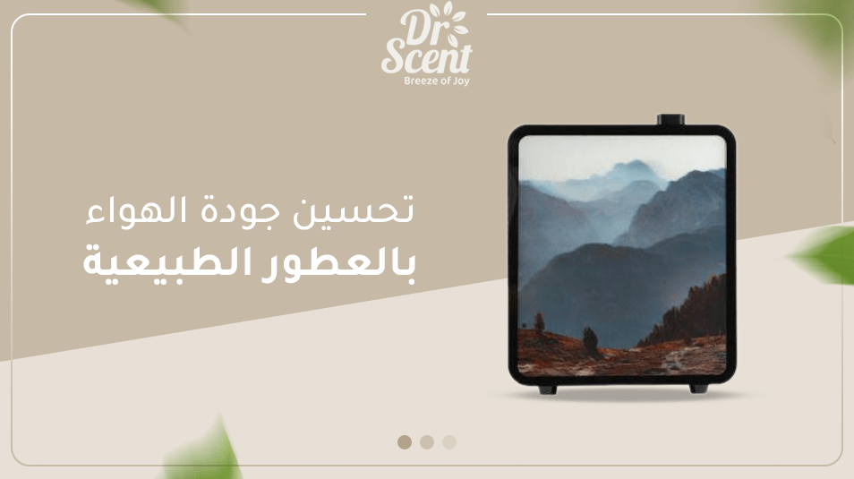 تحسين جودة الهواء بالعطور الطبيعية